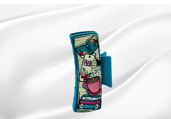 MDF-Large Sublimated Hair Claw Clip