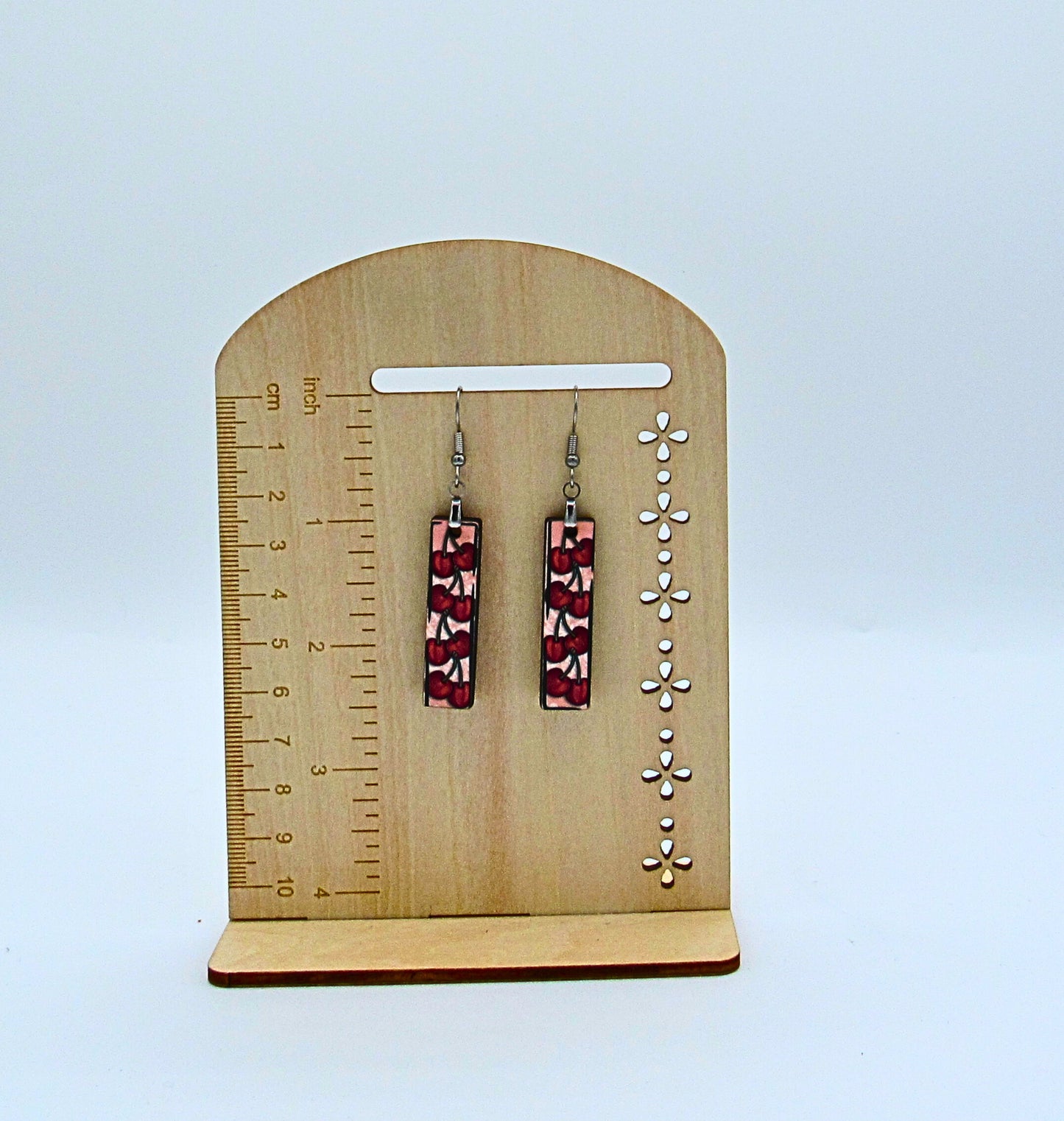 MDF Bar Shaped Sublimated Earrings 1.5 inch