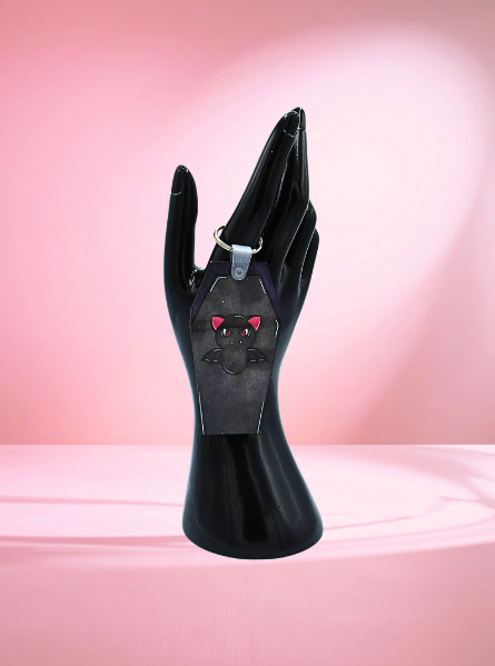 MDF-Coffin Shaped Sublimated Keychain