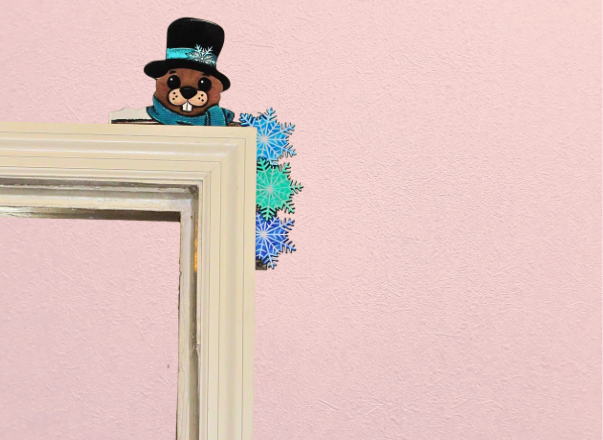 Gopher Shaped Sublimated Corner Sitter