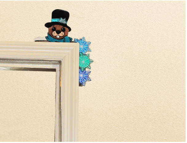 Gopher Shaped Sublimated Corner Sitter