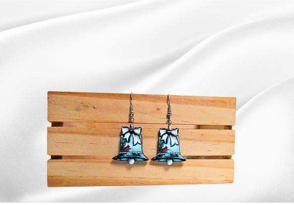 MDF-Bell Shaped Sublimated Earring 1 inch