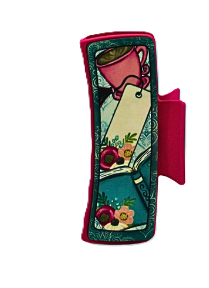 MDF-Large Sublimated Hair Claw Clip