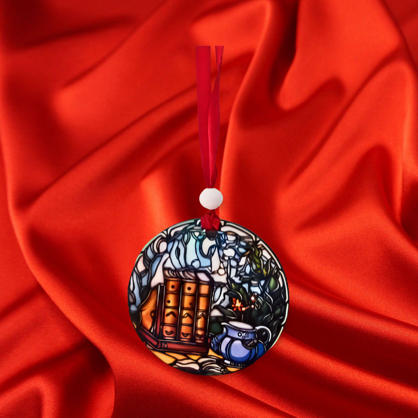 Round Shaped Sublimated Ornament