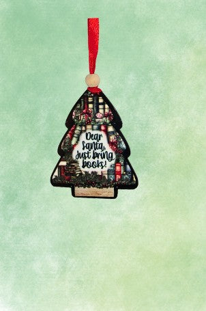 Tree Shaped Sublimated Ornament