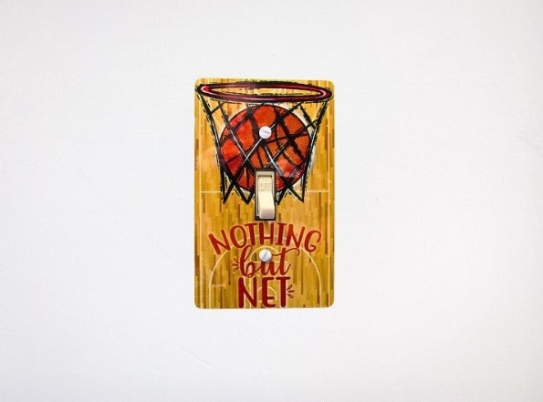 MDF-Standard Shaped Sublimated Light Switch Plate