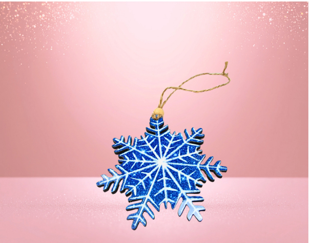 MDF-Snowflake Shaped Sublimated Ornament