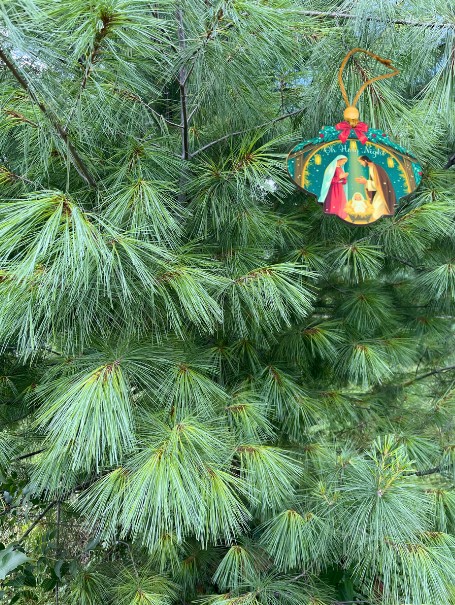 MDF-Bulb Shaped Sublimated Christmas Ornament