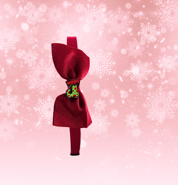 Girls Plastic Headband with MDF Shaped Center