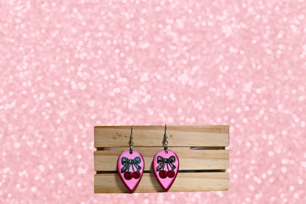 MDF-Reverse Teardrop Sublimated Earrings 1.5 inch