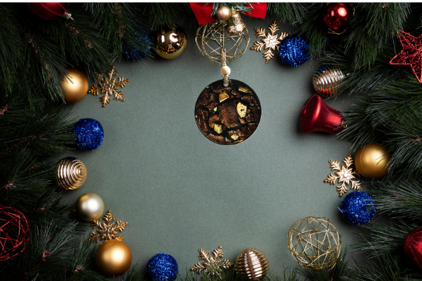 Round Shaped Sublimated Ornament