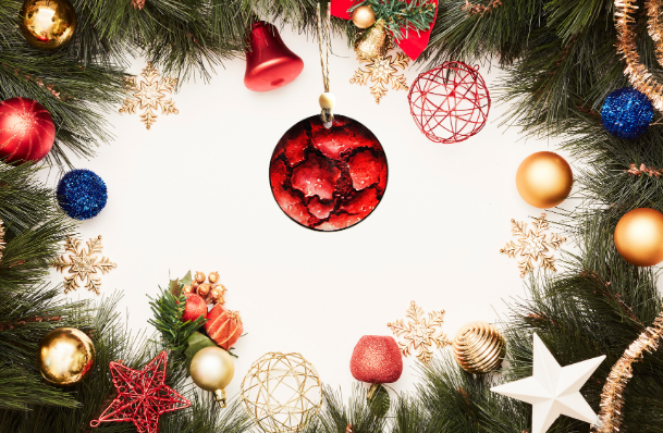 Round Shaped Sublimated Ornament