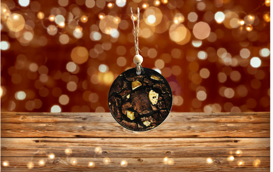 Round Shaped Sublimated Ornament