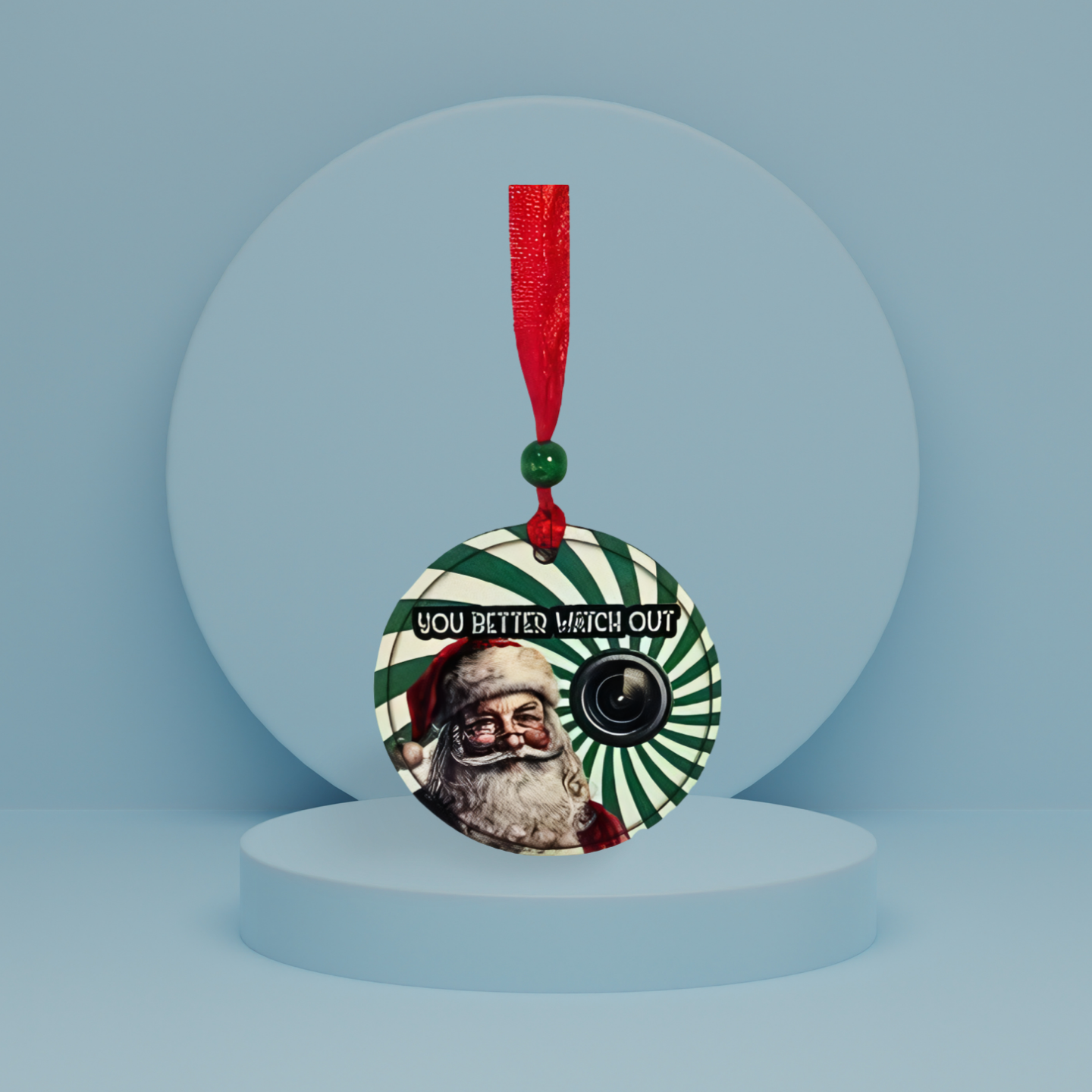 Round Shaped Sublimated Ornament