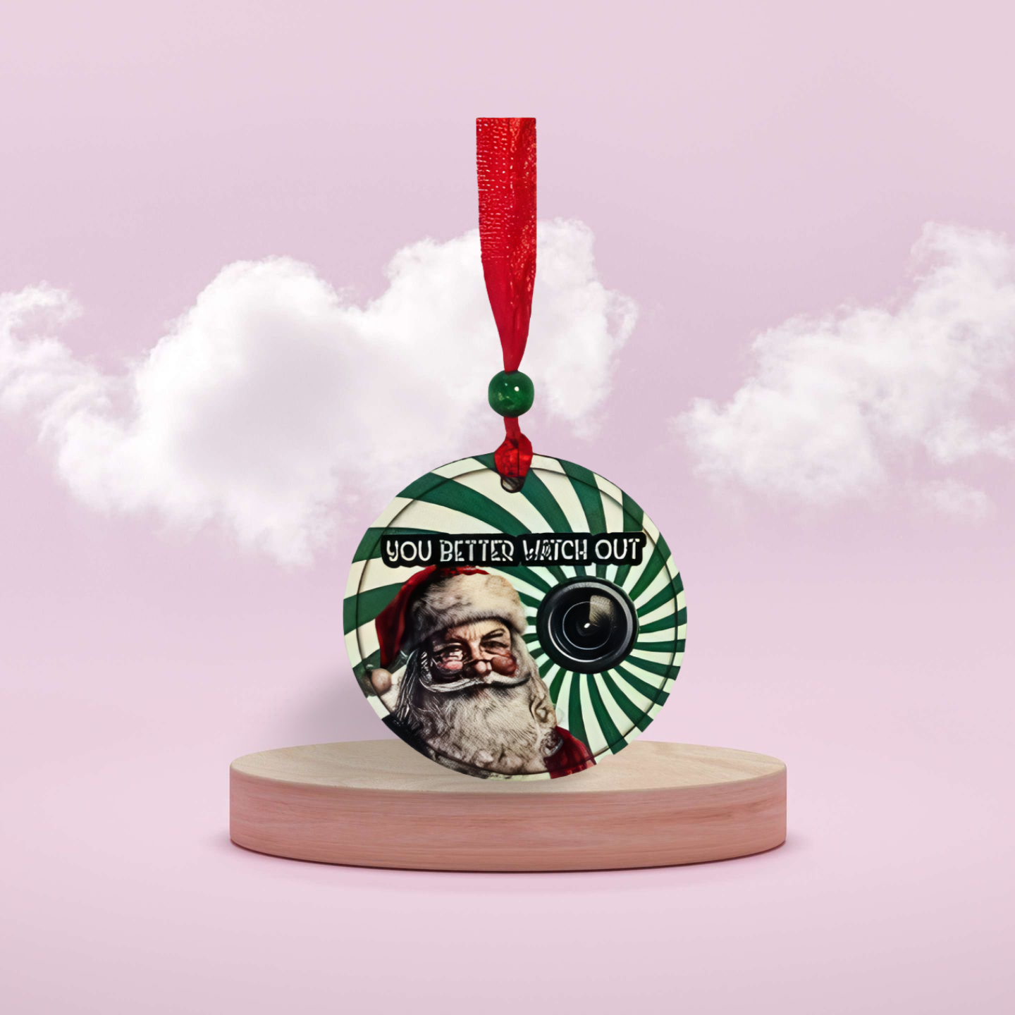 Round Shaped Sublimated Ornament