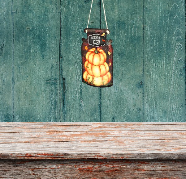 Milk Can Shaped Sublimated Door Hanger