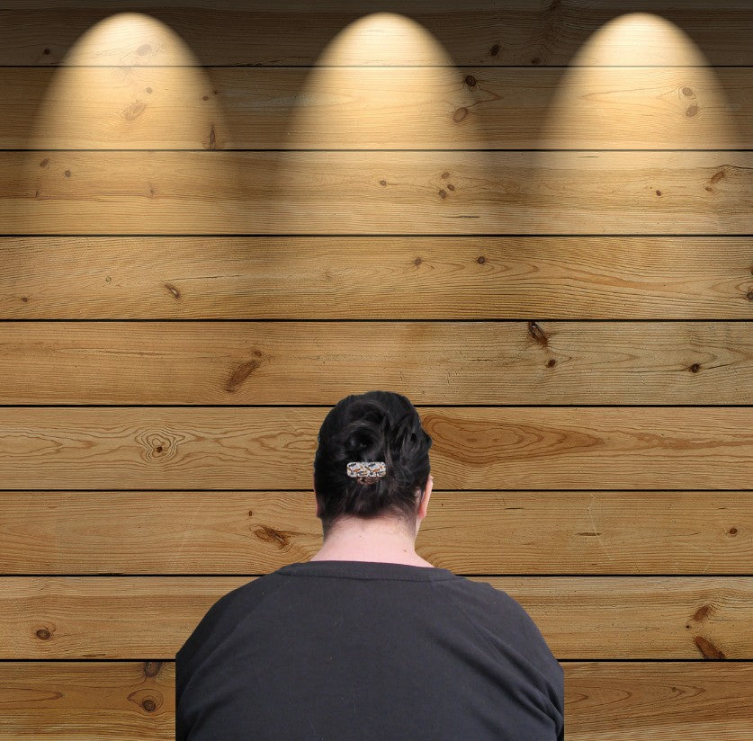 Rectangle Shaped Sublimated Barrette