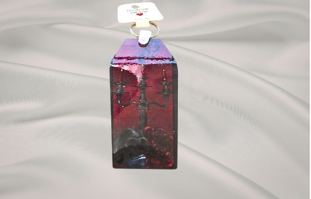 MDF-Coffin Shaped Sublimated Keychain