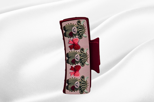 MDF-Large Sublimated Hair Claw Clip
