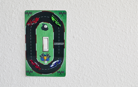 Standard Shaped Sublimated Light Switch Plate