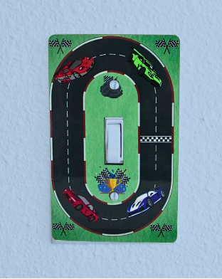 MDF-Standard Shaped Sublimated Light Switch Plate