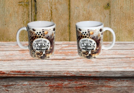 11 oz.  Ceramic Coffee Mug Sublimated