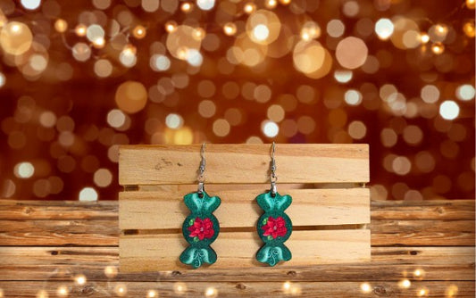 Candy Shaped Sublimated Earring