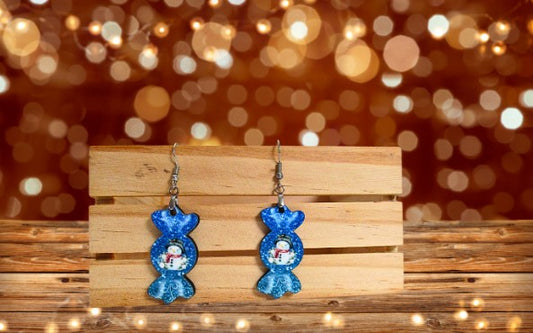 Candy Shaped Sublimated Earring