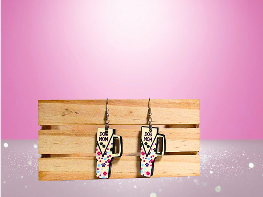 MDF-Tumbler Shaped Sublimated Earrings 1.5 inch