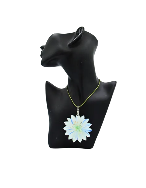 MDF- Edellweiss Shaped Sublimated Necklace 24 inch