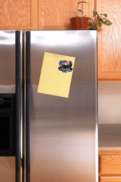 Eagle Shaped Sublimated Refrigerator Magnet
