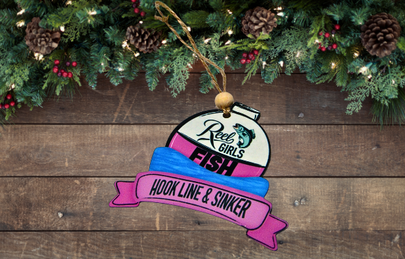 MDF-Christmas Bulb with Ribbon Shaped Sublimated Ornament
