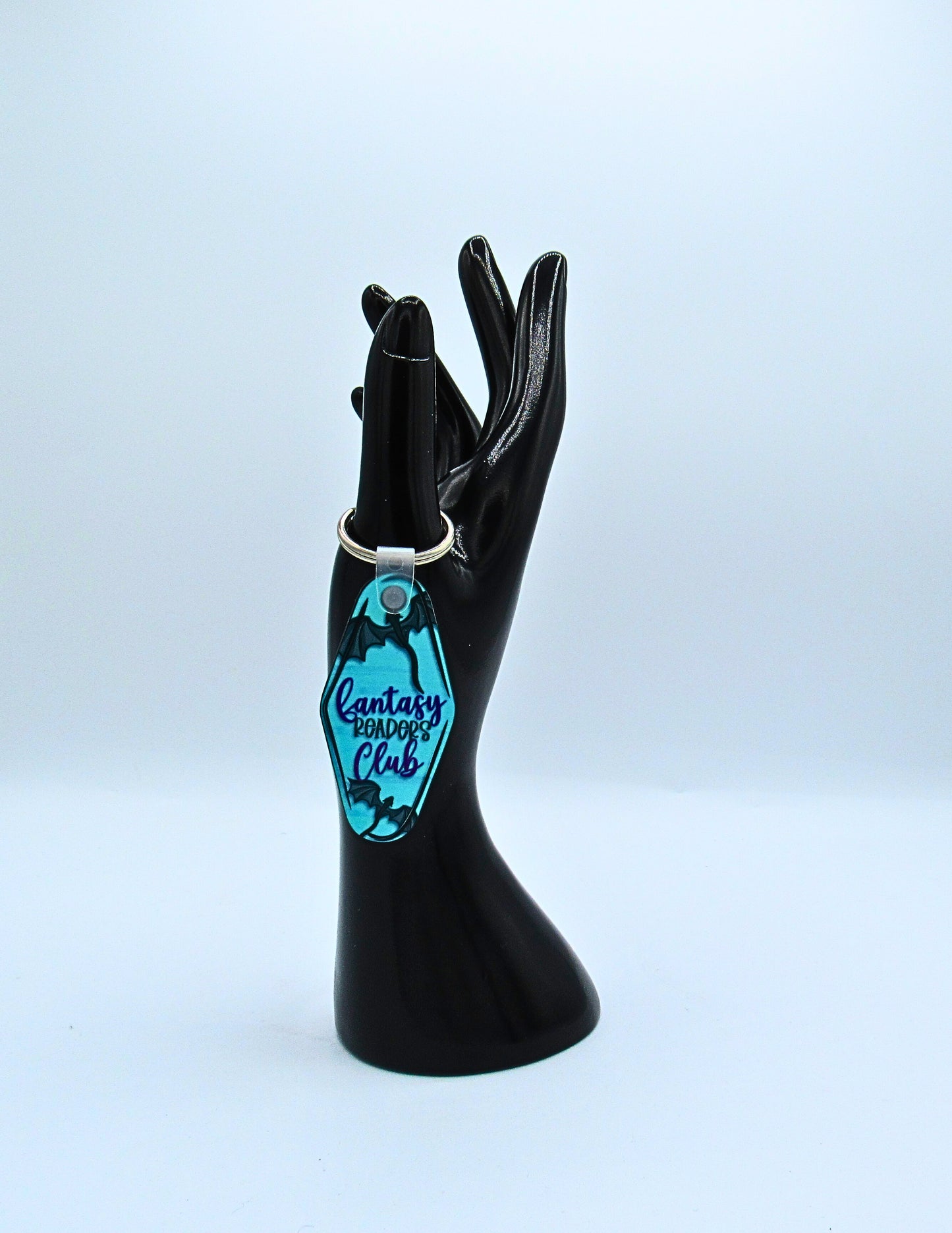 MDF-Motel Keychain Shaped Sublimated Keychain