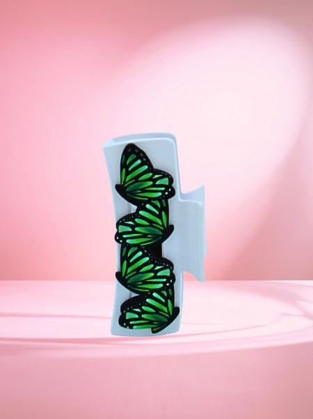 MDF-Butterfly Shaped Sublimated Hair Clip Large