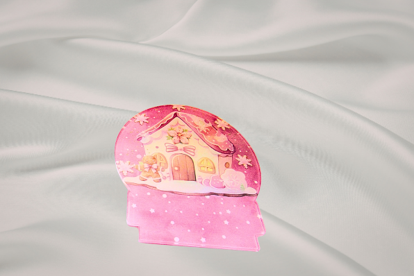 Acrylic- Round Shaped Sublimated Light
