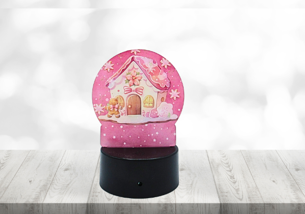 Acrylic- Round Shaped Sublimated Light