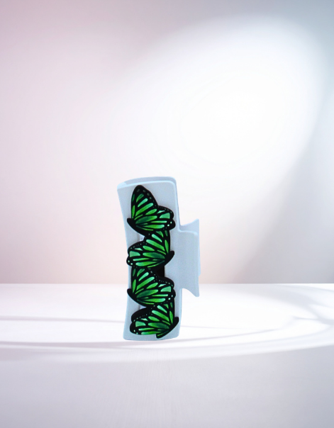 MDF-Butterfly Shaped Sublimated Hair Clip Large