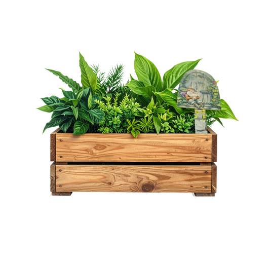 Acrylic- Door Shaped Sublimated Garden Stake