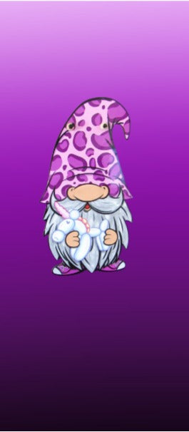 Gnome Shaped Sublimated Door Hanger