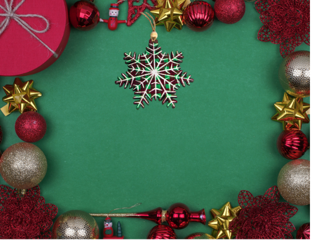 Snowflake Shaped Sublimated Ornament