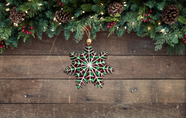 Snowflake Shaped Sublimated Ornament
