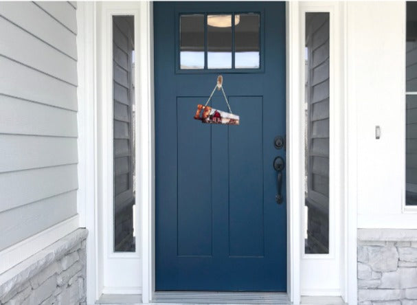 Handsaw Shaped Sublimated Door Hanger
