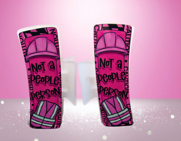 MDF-Large Sublimated Hair Claw Clip