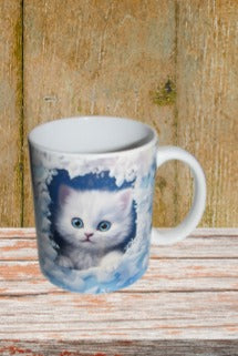 11 oz.  Ceramic Coffee Mug Sublimated