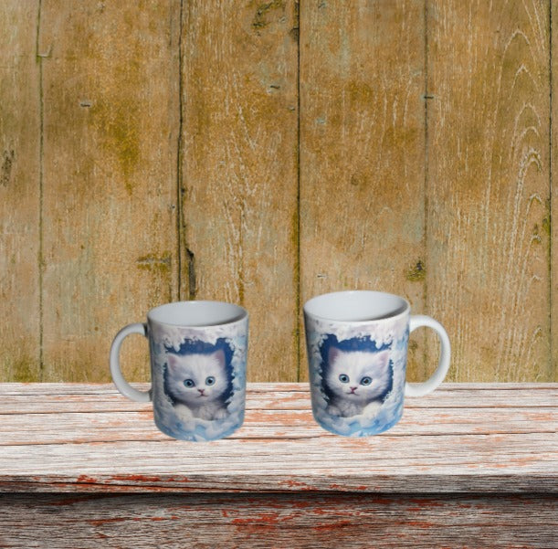 11 oz.  Ceramic Coffee Mug Sublimated