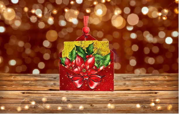 Letter Shaped Sublimated Ornament