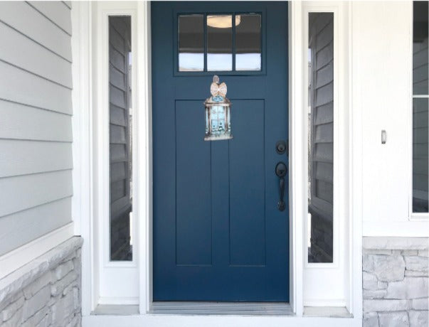 Lantern Shaped Sublimated Door Hanger