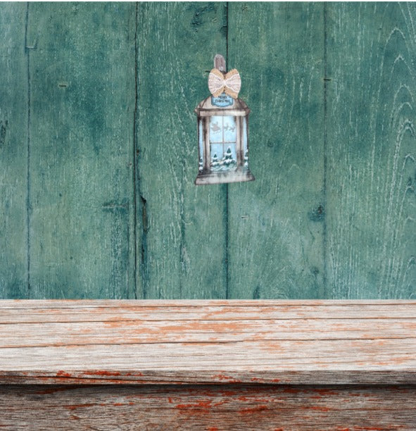 Lantern Shaped Sublimated Door Hanger