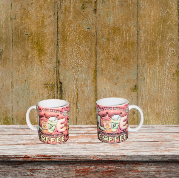 11 oz.  Ceramic Coffee Mug Sublimated