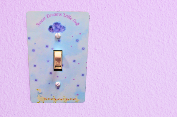 MDF-Standard Shaped Sublimated Light Switch Plate